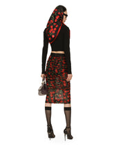 High-neck cropped top -  | Dolce &amp; Gabbana