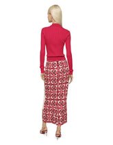 Cropped ribbed silk polo-shirt -  | Dolce &amp; Gabbana