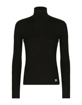 High-neck cashmere sweater -  | Dolce &amp; Gabbana