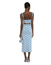 Viscose pencil skirt with jacquard DG logo -  | Dolce &amp; Gabbana