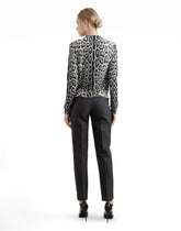 Silk leopard print cardigan -  | Dolce &amp; Gabbana