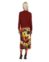 Silk cardigan with flower appliqué -  | Dolce & Gabbana