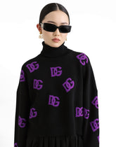 Wool turtleneck pullover -  | Dolce &amp; Gabbana