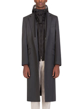 WOOL COAT WITH DETACHABLE QUILTED VEST -  | Dolce &amp; Gabbana