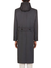 WOOL COAT WITH DETACHABLE QUILTED VEST -  | Dolce &amp; Gabbana