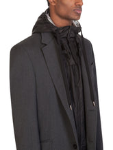 WOOL COAT WITH DETACHABLE QUILTED VEST -  | Dolce &amp; Gabbana