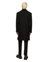 Single-breasted wool jersey coat -  | Dolce & Gabbana