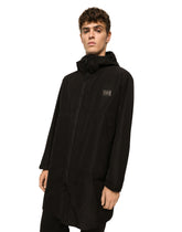 Nylon parka with hood and branded tag -  | Dolce &amp; Gabbana