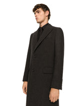 Single-breasted wool coat -  | Dolce &amp; Gabbana