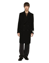 Double-breasted wool coat -  | Dolce &amp; Gabbana