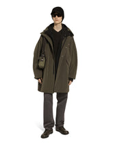 Unlined technical fabric parka with hood -  | Dolce &amp; Gabbana