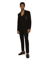 Jersey jacket with patch -  | Dolce &amp; Gabbana