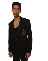 Jersey jacket with patch -  | Dolce &amp; Gabbana