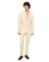 Single-breasted Taormina jacket in linen, cotton and silk -  | Dolce &amp; Gabbana
