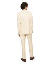 Single-breasted Taormina jacket in linen, cotton and silk -  | Dolce &amp; Gabbana