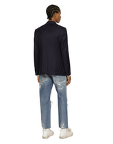 Taormina jacket in wool and silk -  | Dolce & Gabbana