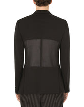 Deconstructed double-breasted jacket -  | Dolce &amp; Gabbana