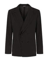 Deconstructed double-breasted jacket -  | Dolce &amp; Gabbana