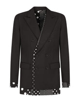 Double-breasted wool Sicilia-fit jacket -  | Dolce & Gabbana