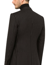 Pinstripe wool Beat-fit jacket -  | Dolce & Gabbana