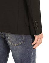 Wool jersey jacket with patch embellishment -  | Dolce &amp; Gabbana