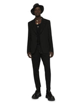 Pinstripe stretch jersey jacket -  | Dolce & Gabbana