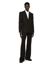 Pinstripe stretch wool Sicilia-fit jacket -  | Dolce &amp; Gabbana