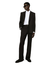 Pinstripe stretch wool Sicilia-fit jacket -  | Dolce &amp; Gabbana