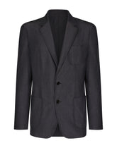 Virgin wool Portofino-fit jacket -  | Dolce & Gabbana