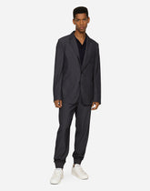 Virgin wool Portofino-fit jacket -  | Dolce & Gabbana