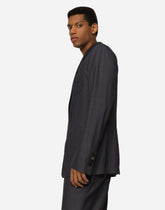 Virgin wool Portofino-fit jacket -  | Dolce & Gabbana