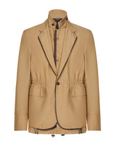 Deconstructed nylon jacket -  | Dolce & Gabbana