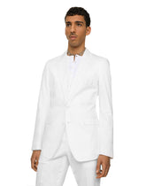 Single-breasted cotton Taormina jacket with DG patch -  | Dolce &amp; Gabbana