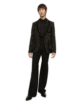 Alpaca and wool rush-stitch single-breasted jacket -  | Dolce &amp; Gabbana