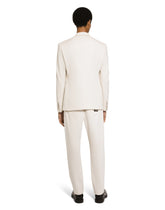 Single-breasted stretch jersey jacket -  | Dolce &amp; Gabbana