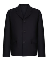 Single-breasted wool jacket -  | Dolce &amp; Gabbana