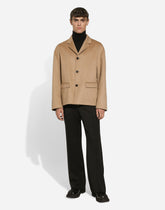 Single-breasted cashmere jacket -  | Dolce &amp; Gabbana