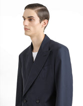 Double-breasted cotton jacket -  | Dolce &amp; Gabbana