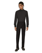 Stretch cotton poplin Gold-fit shirt -  | Dolce & Gabbana
