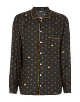Printed silk pyjamas shirt -  | Dolce &amp; Gabbana