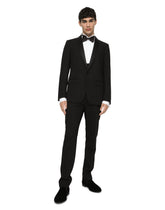 Cotton poplin Gold-fit tuxedo shirt -  | Dolce & Gabbana