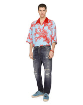 Coral-print Hawaiian shirt -  | Dolce & Gabbana