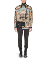 SHEPARD-PRINT SILK SHIRT -  | Dolce & Gabbana