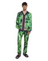 Banana-tree-print silk shirt -  | Dolce &amp; Gabbana