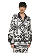 Marina-print silk shirt -  | Dolce & Gabbana