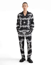 Silk vanity shirt with bandanna print -  | Dolce &amp; Gabbana