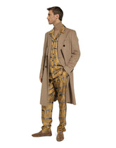 Silk twill shirt with seat print -  | Dolce &amp; Gabbana