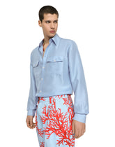 Silk habotai shirt -  | Dolce & Gabbana