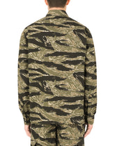 Camouflage-print cotton jacket -  | Dolce & Gabbana