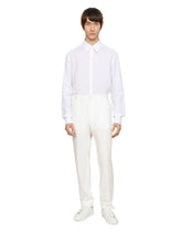 Linen Martini-fit shirt -  | Dolce &amp; Gabbana
